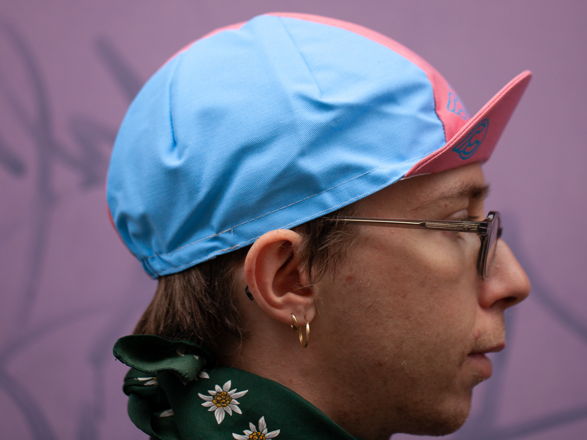 CINELLI HAT CIAO PINK & LIGHT BLUE