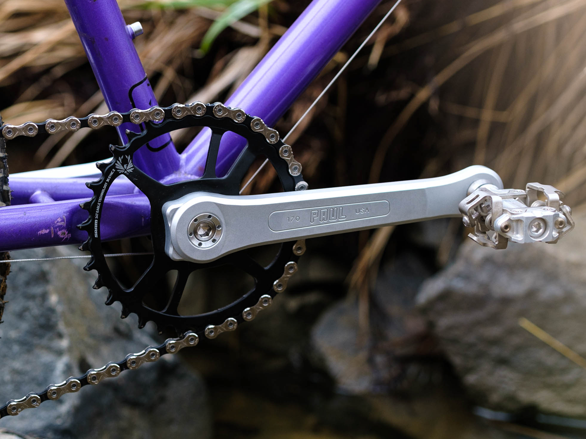 PAUL COMPONENTS 100% PURE CRANKS - BLACK