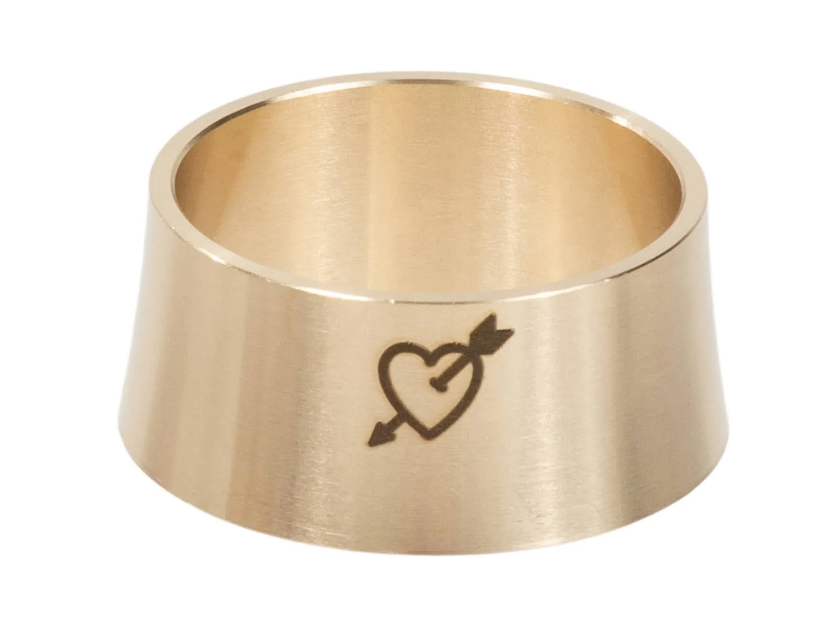 Simworks With Me Brass Tapered Spacer — 15Mm