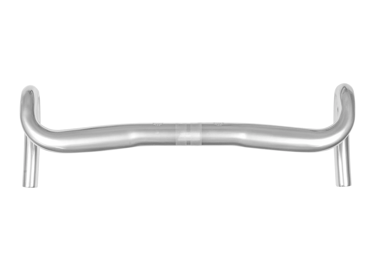 VELO ORANGE NOUVEAU RANDONNEUR DROPBARS - 440mm SILVER