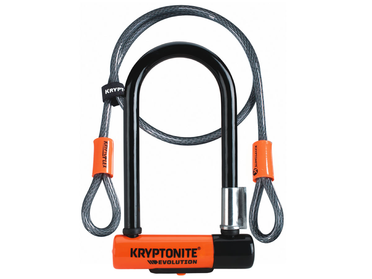 KRYPTONITE EVOLUTION MINI-7 ANTIVOL + CABLE FLEX