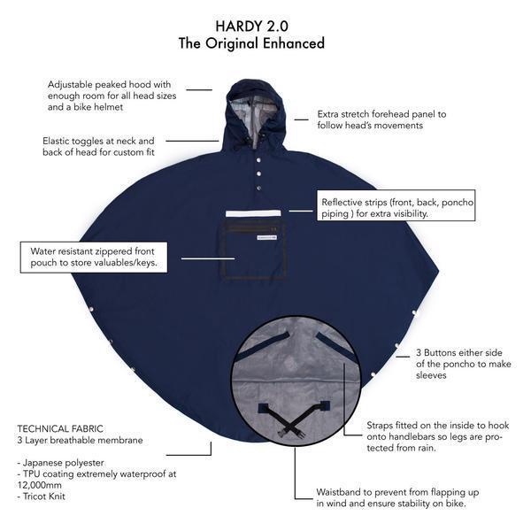 THE PEOPLE'S PONCHO IMPERMÉABLE