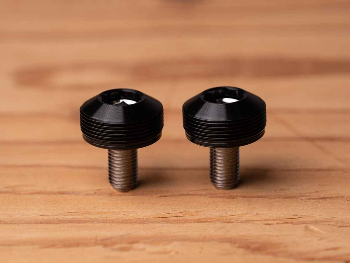 BLUE LUG BUMPY CRANK CAP SET
