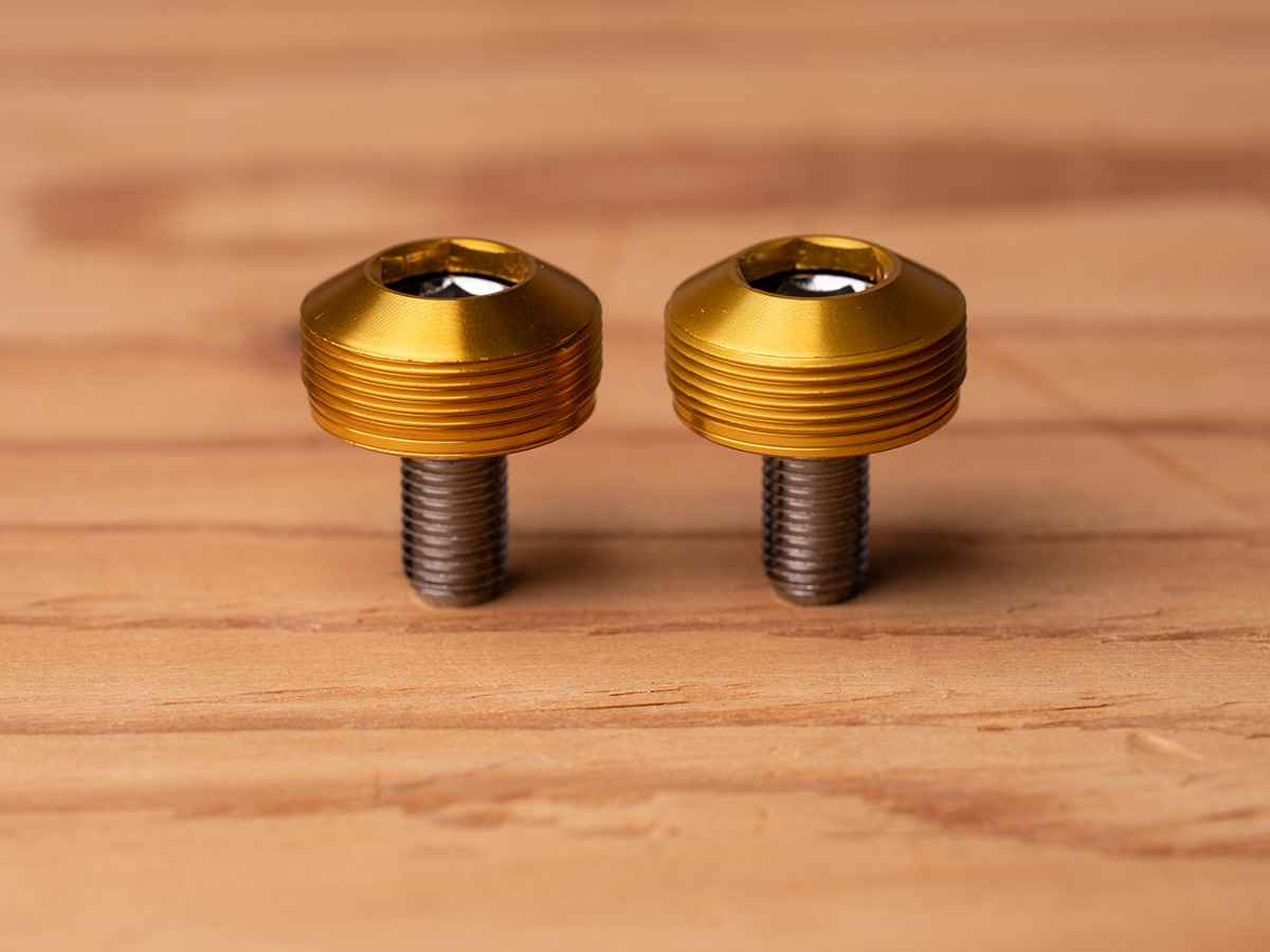 BLUE LUG BUMPY CRANK CAP SET