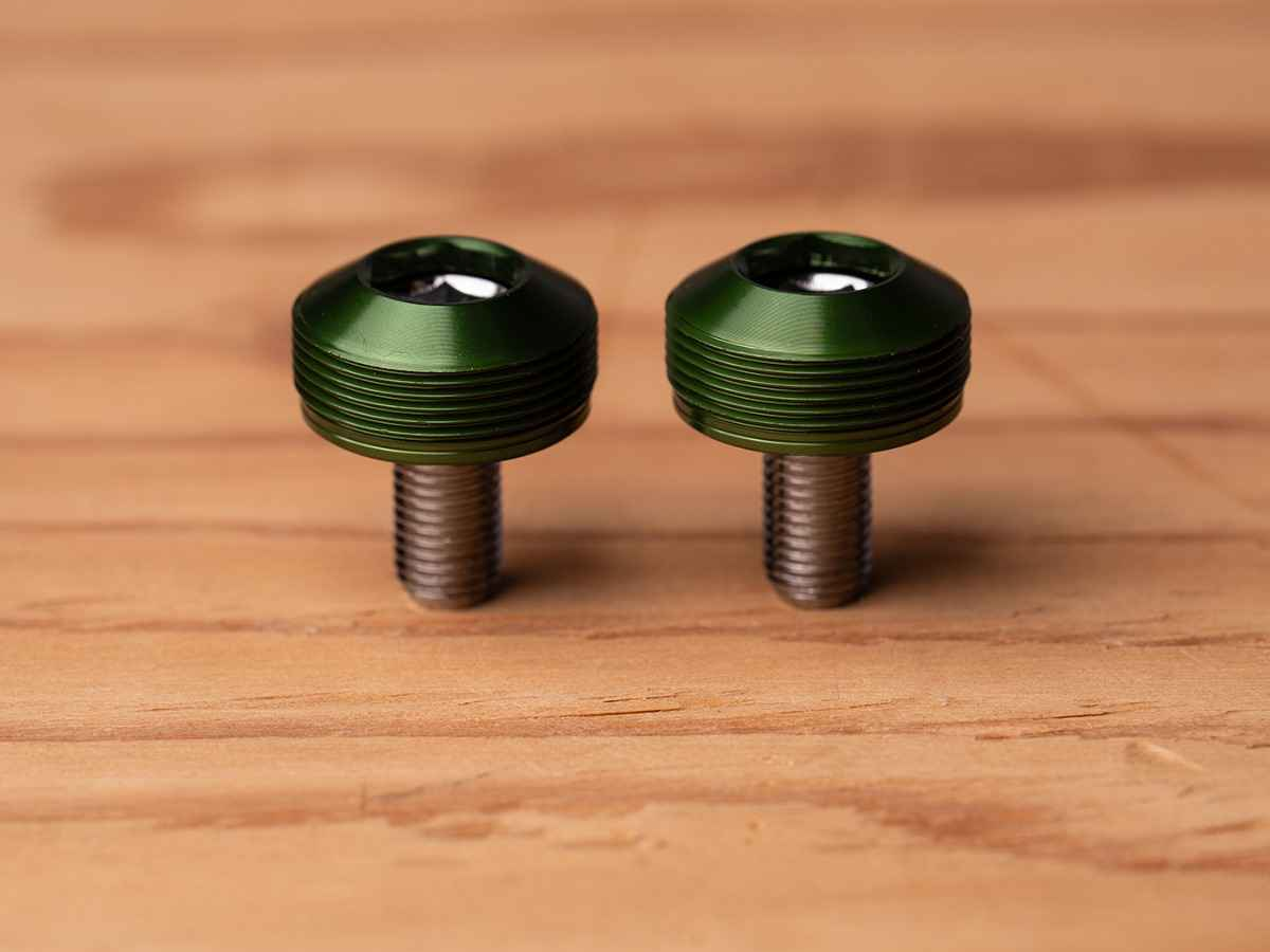 BLUE LUG BUMPY CRANK CAP SET