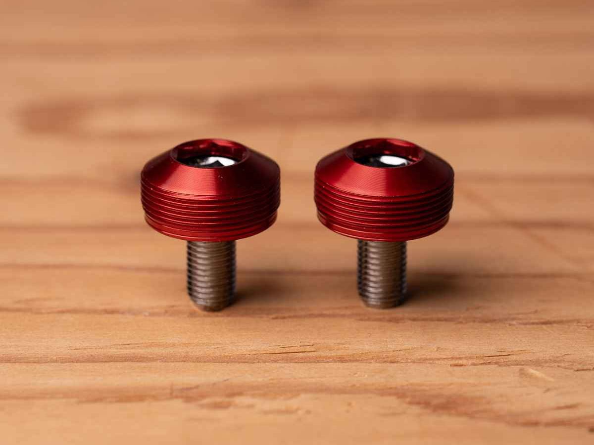 BLUE LUG BUMPY CRANK CAP SET