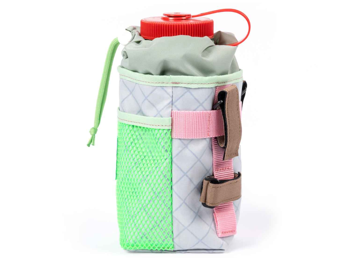 Blue Lug Stem Pouch — Ecopak Light Gray Mesh Green
