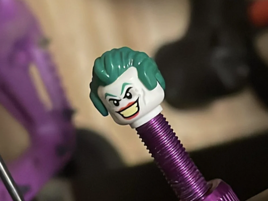 BRICK CAPS - PRESTA TYRE VALVE CAPS - THE JOKER!