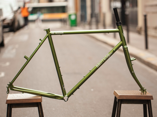 BROTHER CYCLES MR WOODEN FRAME - GREEN