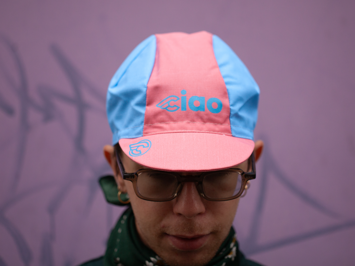 CINELLI HAT CIAO PINK & LIGHT BLUE