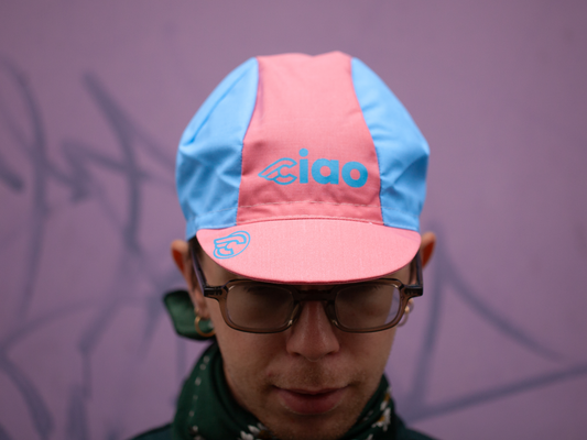 CINELLI HAT CIAO PINK & LIGHT BLUE