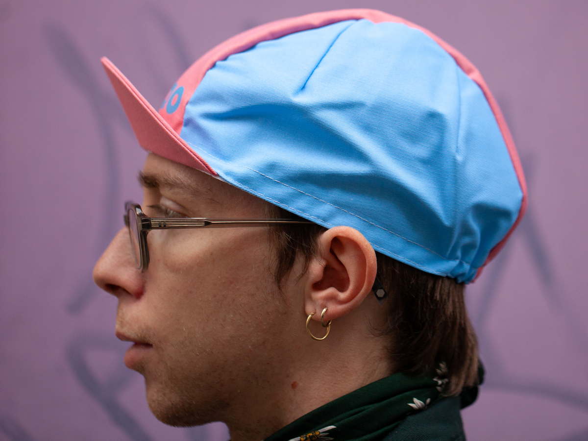 CINELLI HAT CIAO PINK & LIGHT BLUE