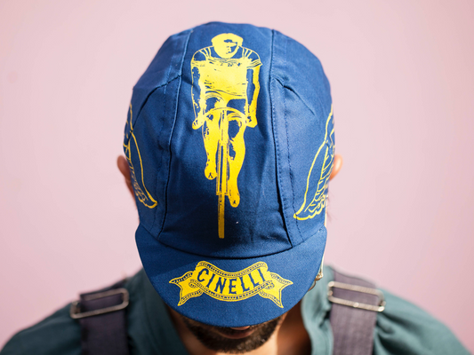 CINELLI HAT MILANO BIKE VETERANS BLUE