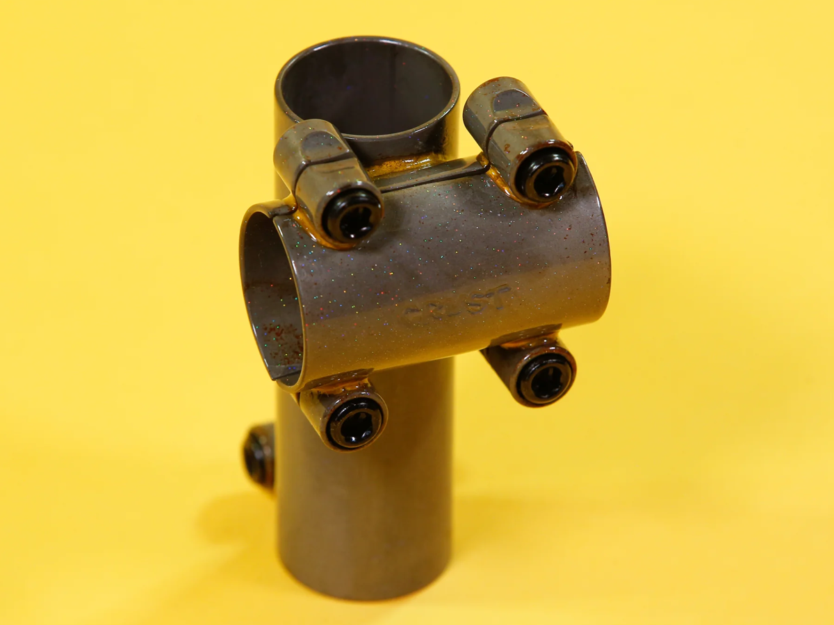 Crust Sst Stem - Rainbow Flake Clear