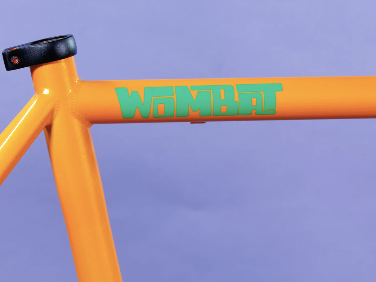 CRUST SINGLE SPEED WOMBAT FRAME - METALLIC TANGERINE