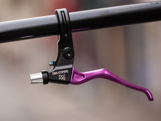DIA-COMPE SS6 BRAKE LEVER - PURPLE