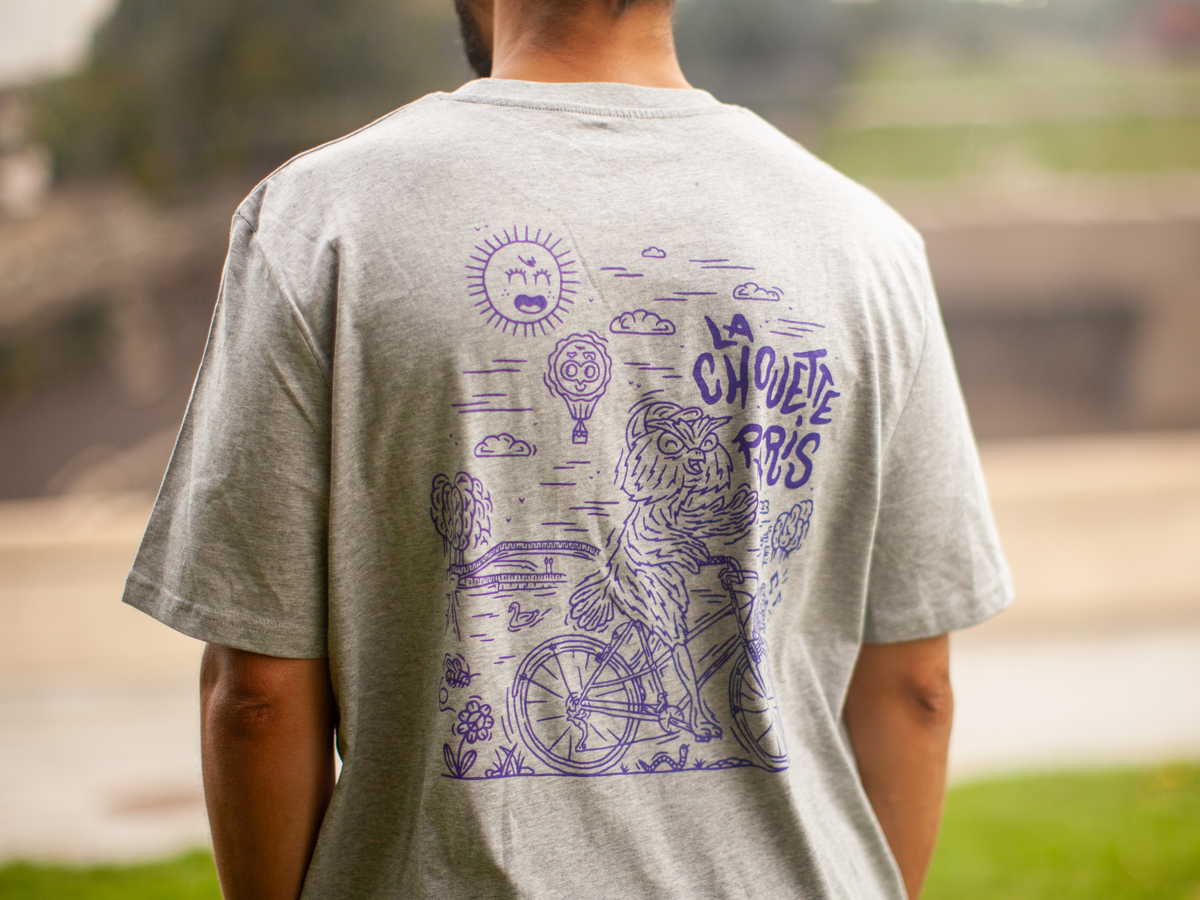 LA CHOUETTE FREEWHEELIN' 3.0 T-SHIRT