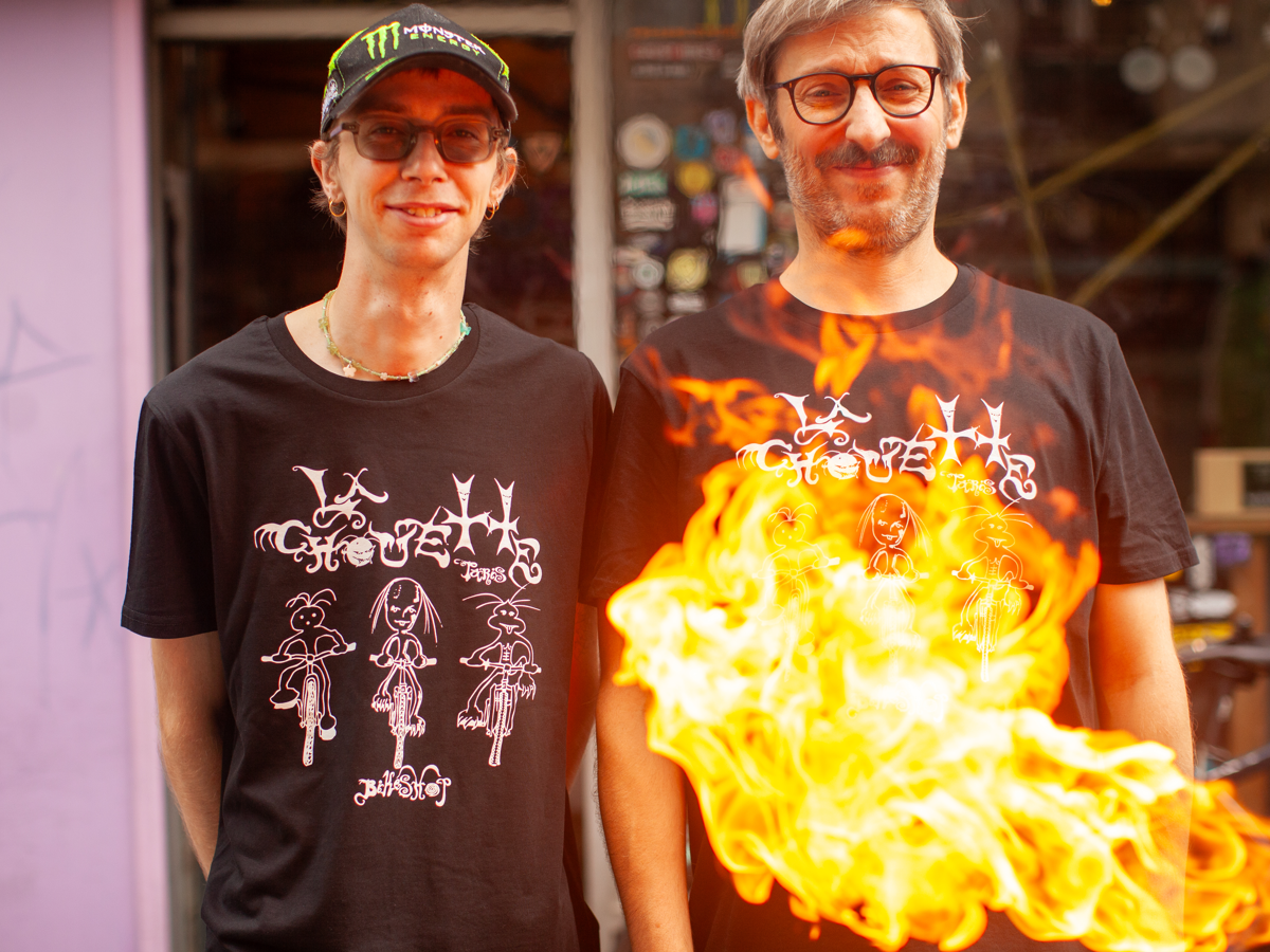 LA CHOUETTE HEAVY METAL T-SHIRT