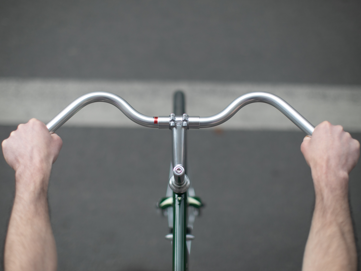 Nitto B355 Kite Handlebars — Silver