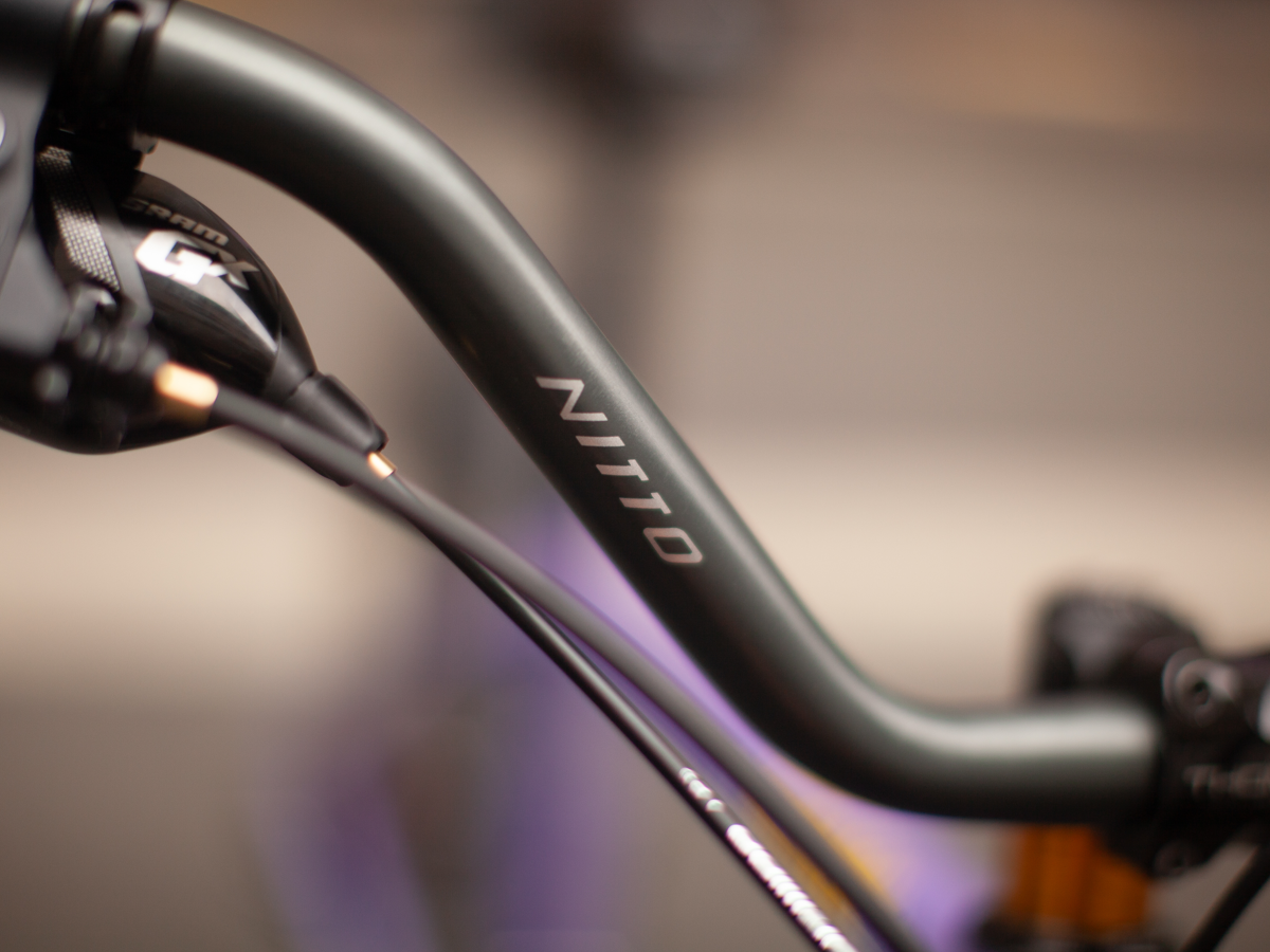 GUIDON NITTO - HI-BAR STEEL GRAY