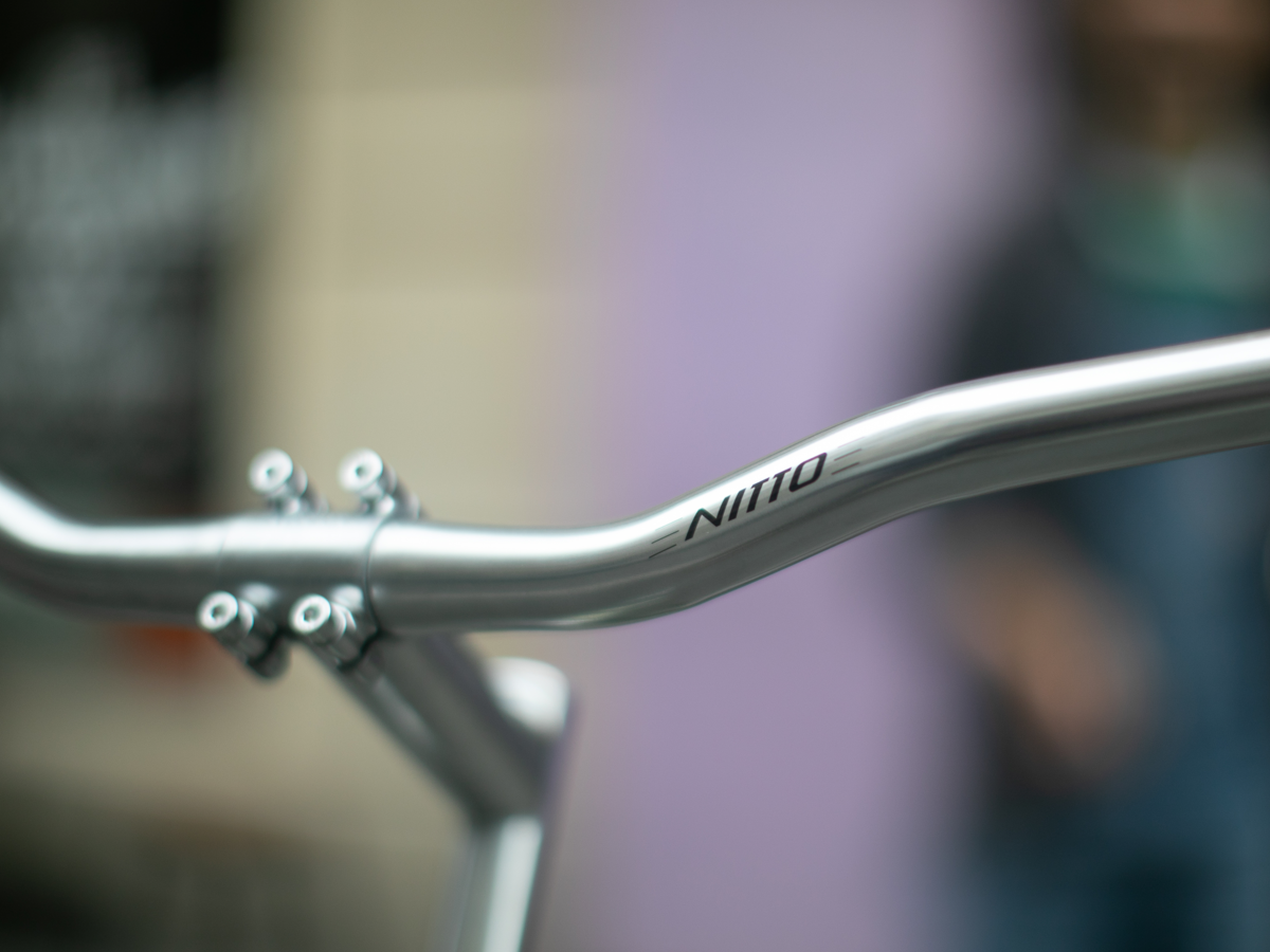 Nitto Sync Handlebars — Silver