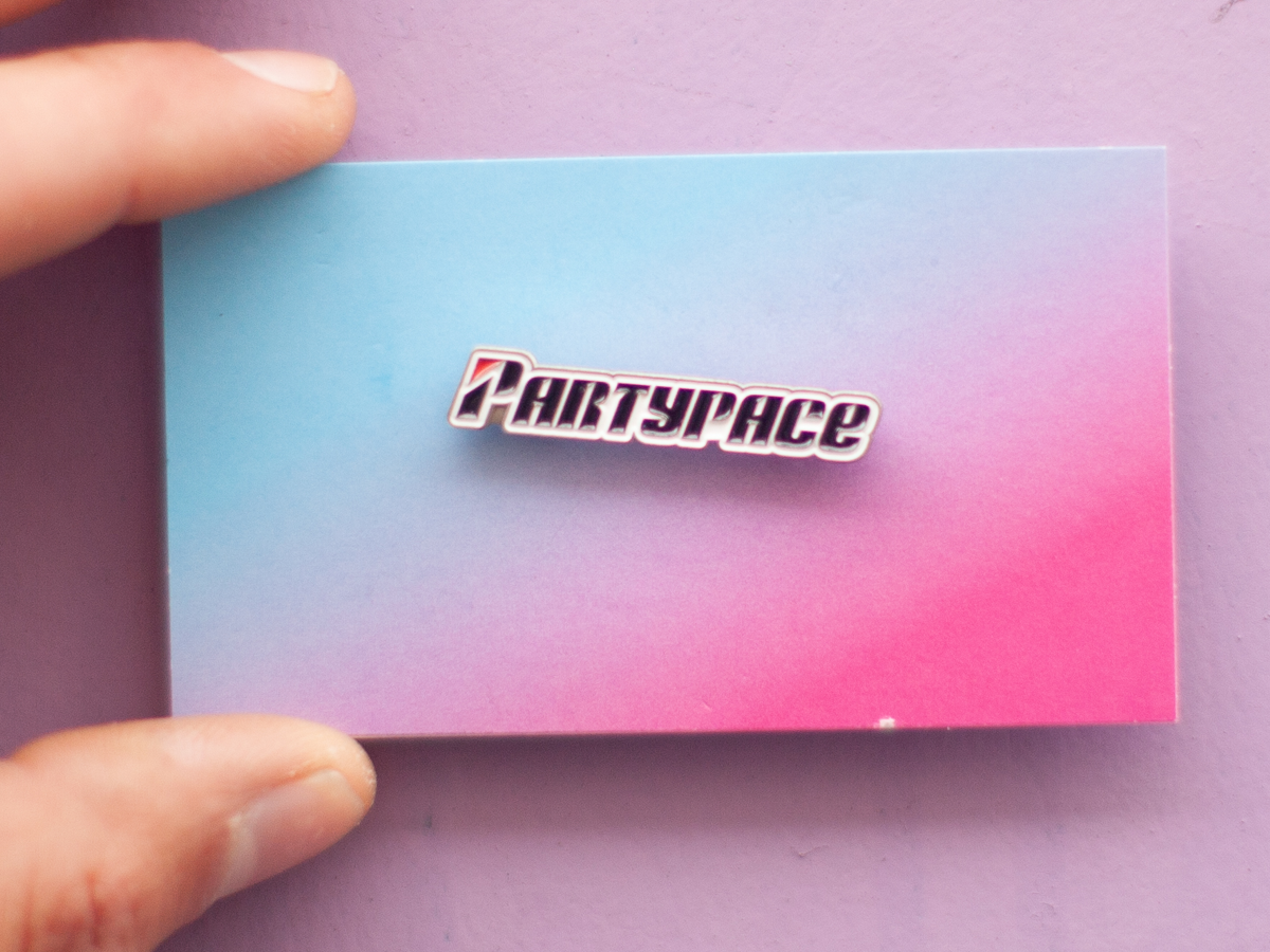 PATH LESS PEDALED PARTY PACE PIN