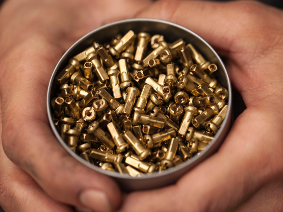 Simworks X Hoshi Brass Nipples - #14 Gauge