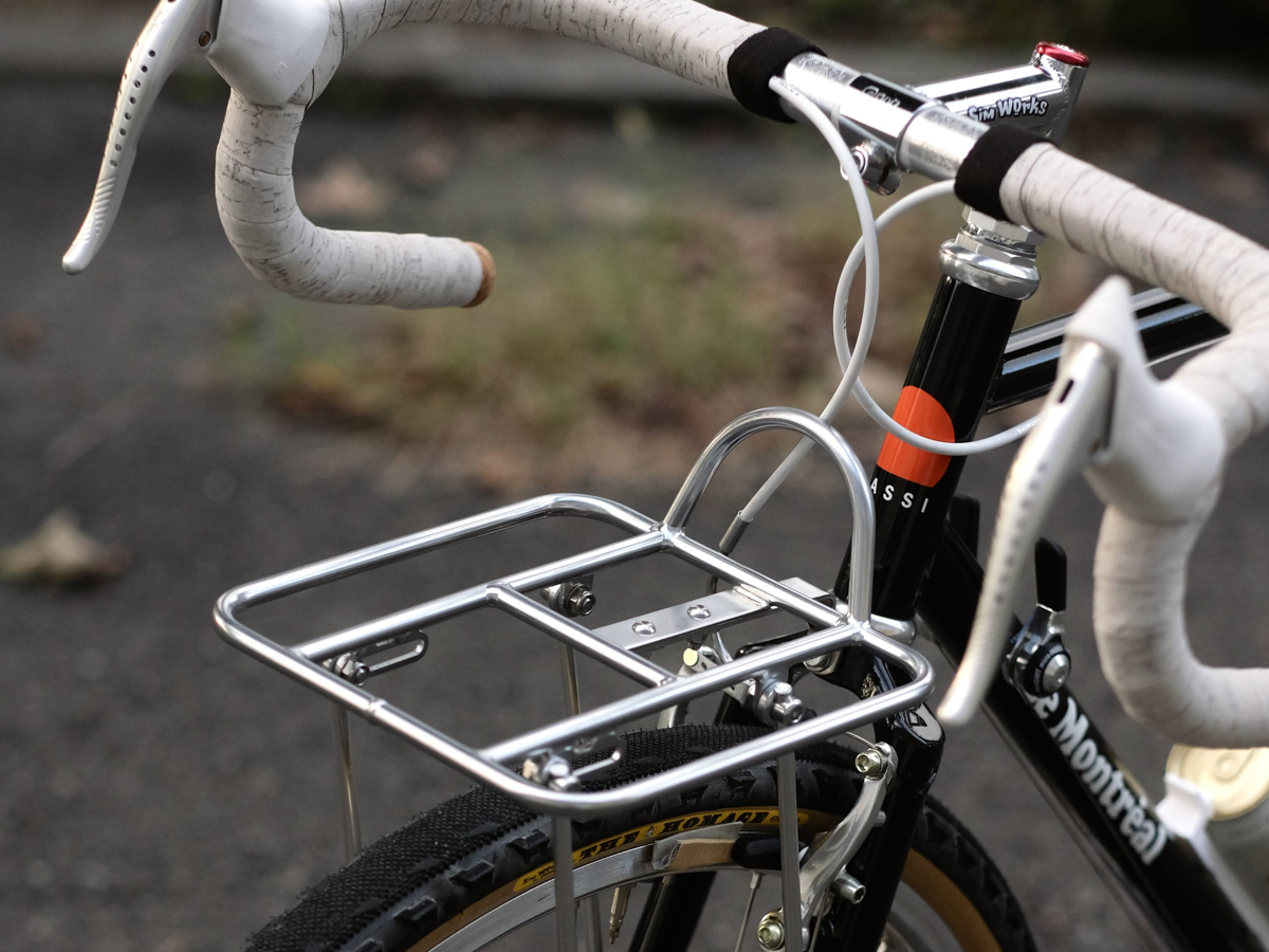 Simworks Obento Front Rack — Silver