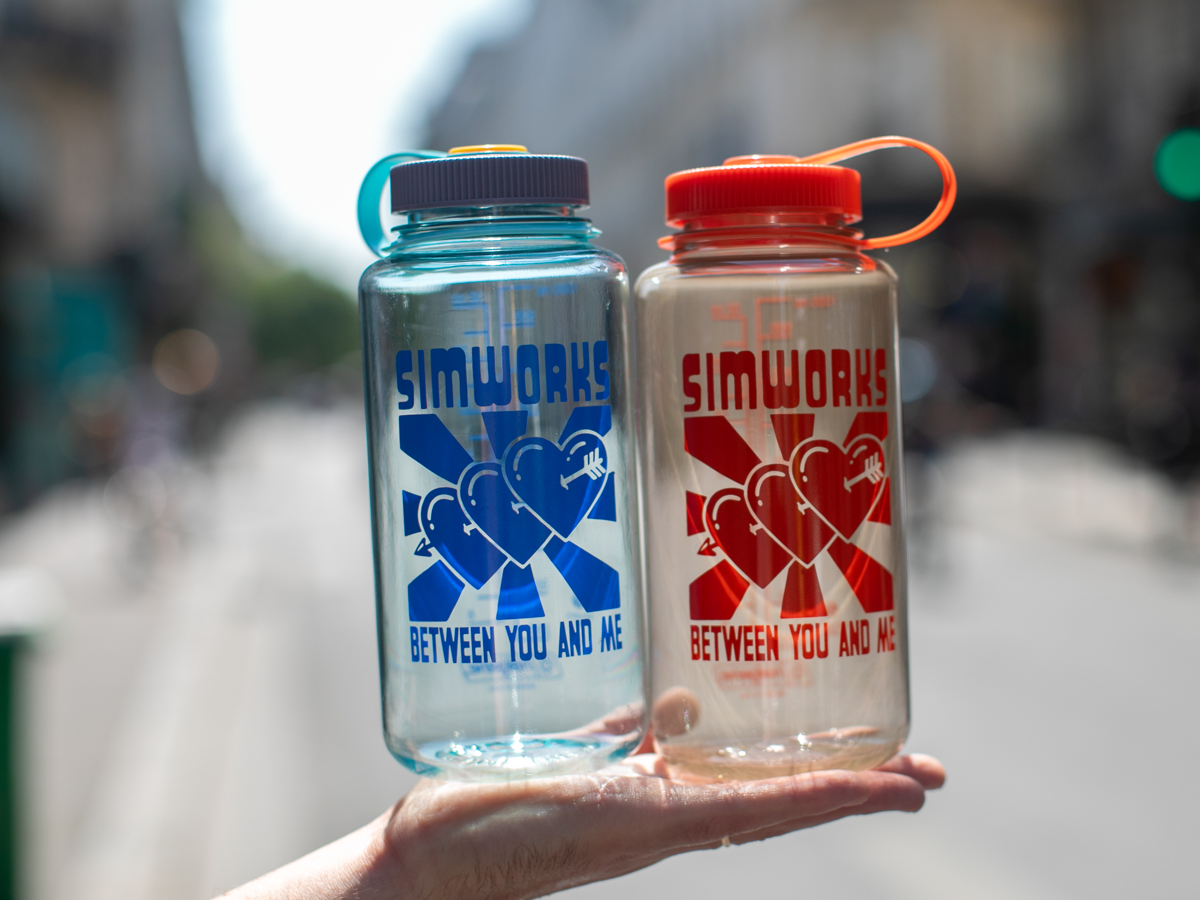 SIMWORKS RISING HEARTS NALGENE BOTTLES