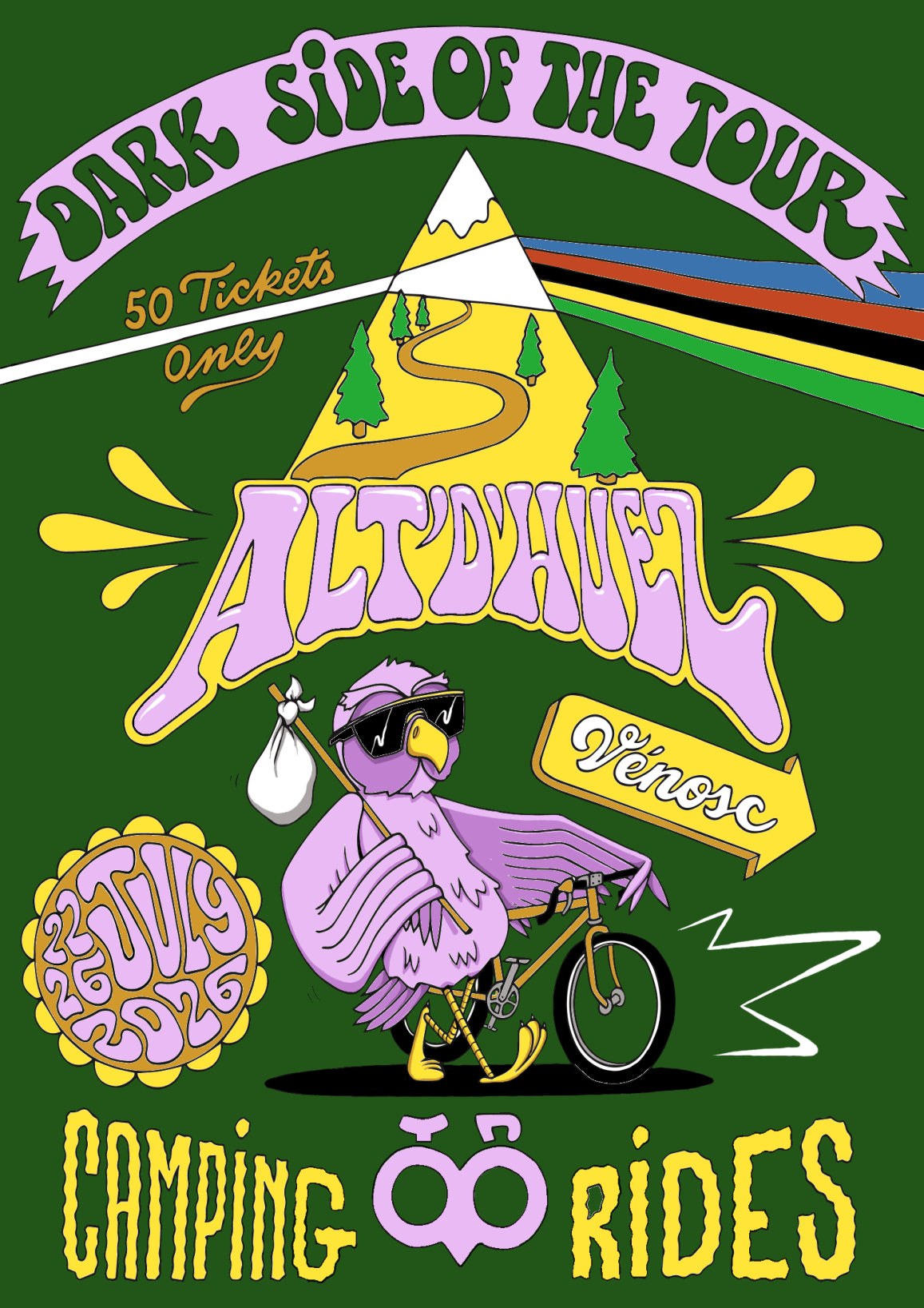 LA CHOUETTE PRESENTS - ALT D'HUEZ - DARKSIDE OF THE TOUR