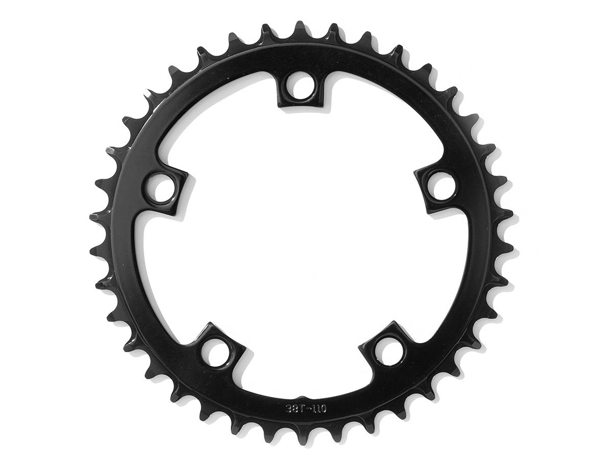 Blue Lug Fat Slim Chainring — Black